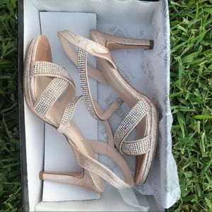 diamond dress high heels